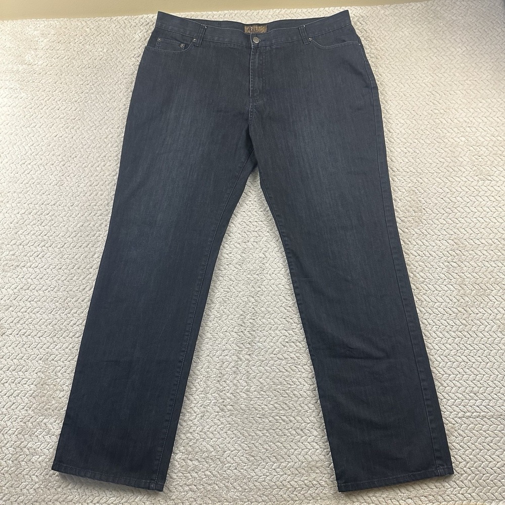Pronto‎ Uomo Blue Jeans Men's 42x34 Tall Western Office Luxury casual preppy